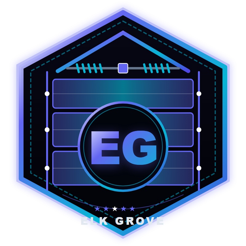 Elk Grove Garage Door Repair Emblem